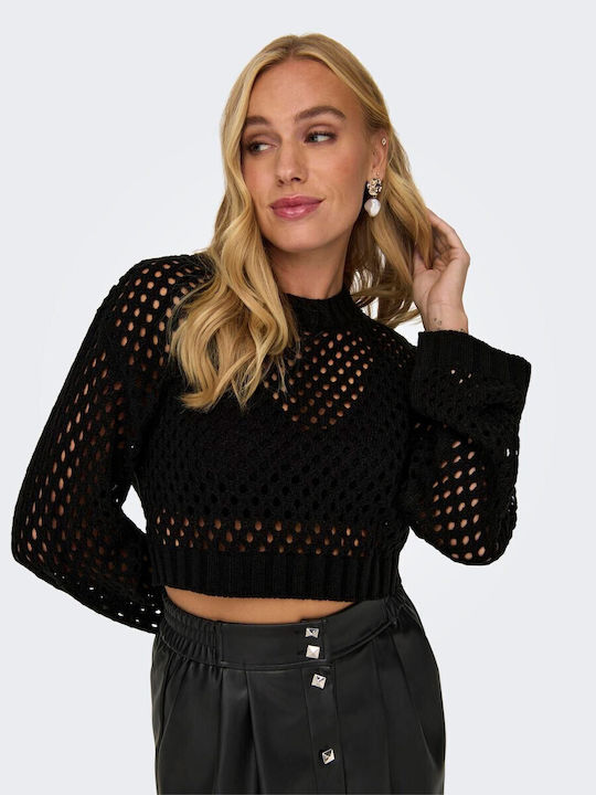 Damen Bluse Langärmelig Black