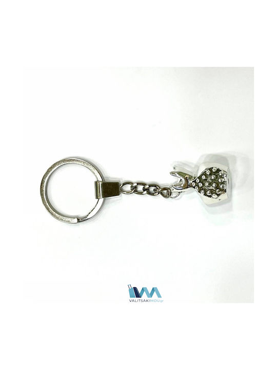 Kostibas Fashion Hanging Lucky Charm Silver made of Metal 12pcs