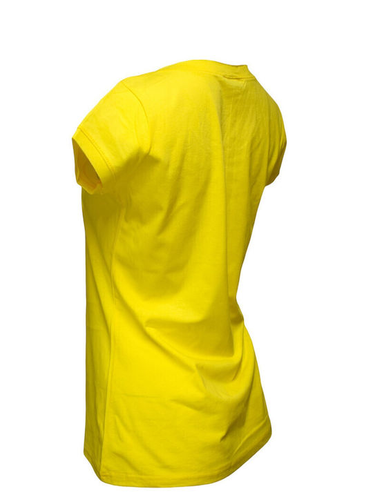 Γυναικείο Αθλητικό T-shirt Κίτρινο