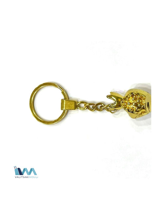 Kostibas Fashion Hanging Lucky Charm Gold made of Metal 12pcs