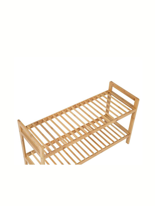 Andrea House Επιτοίχια Ραφιέρα Μπάνιου Bamboo