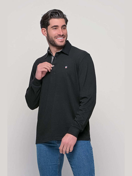 NYT Men's Blouse Polo Black