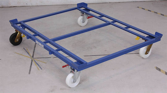 Variofit Plattformwagen for Load Weight up to 500kg in Blau Color