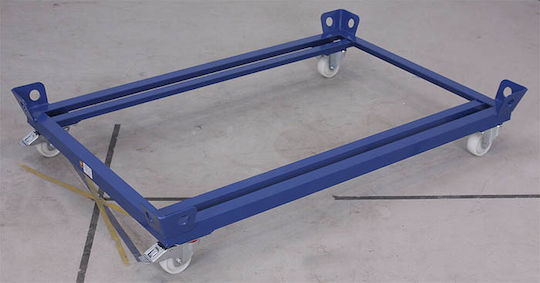 Variofit Plattformwagen for Load Weight up to 500kg in Blau Color