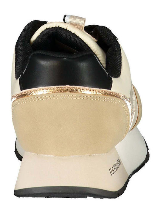 U.S. Polo Assn. Γυναικεία Sneakers Μπεζ