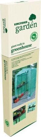Kingfisher GHWIXL Gewächshaus Typ Haus mit Regalen 2x1.2x1.9m