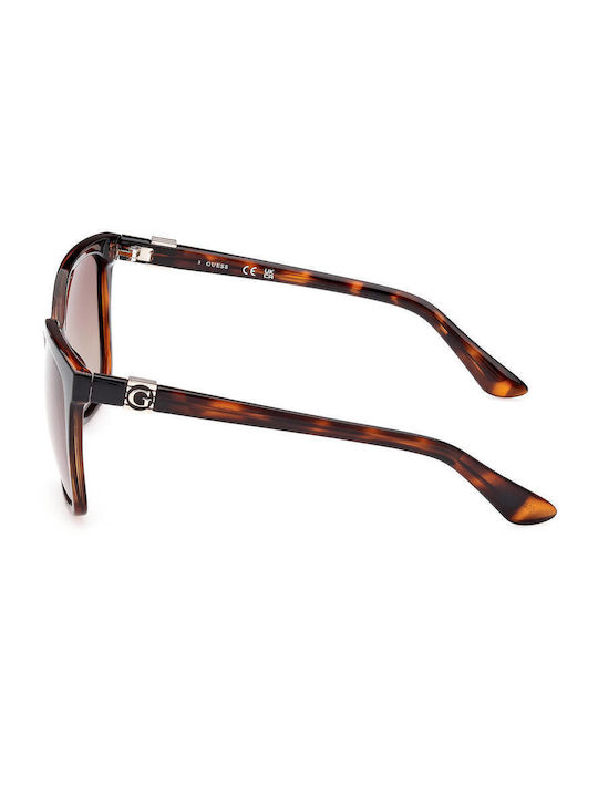 Guess Sonnenbrillen mit Braun Schildkröte Rahmen und Braun Verlaufsfarbe Linse GU7865S 52H