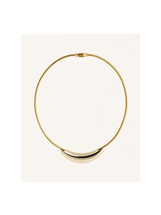 Choker from Gold Plated Steel