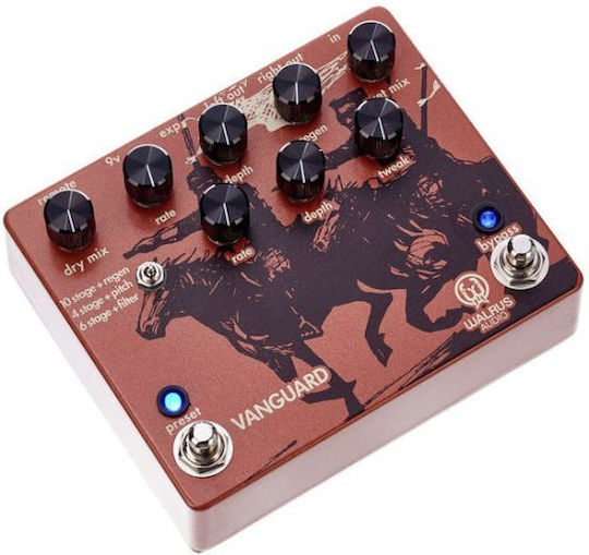 Walrus Audio Vanguard Dual Phase - Series Phaser Πετάλι Phaser Ηλεκτρικής Κιθάρας και Ηλεκτρικού Μπάσου
