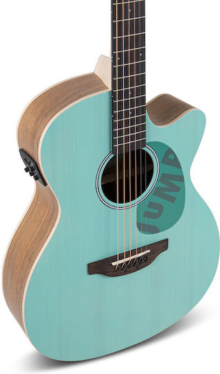 Semi-Acoustic Guitar Jump OM CE Cutaway Open Pore