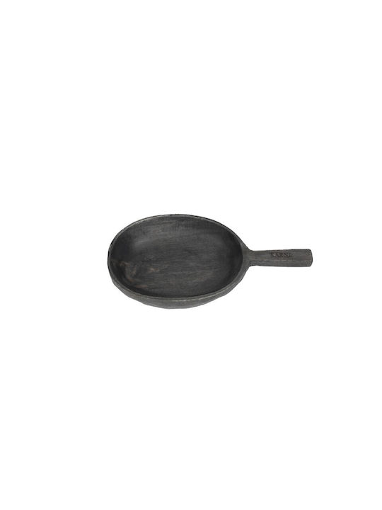 Nakaro Wood Wooden Salad Bowl Gray 28x14x4cm
