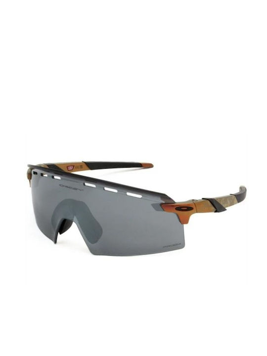 Oakley Encoder Strike Vented-prizm Sunglasses with Black Plastic Frame and Black Lens OO9235
