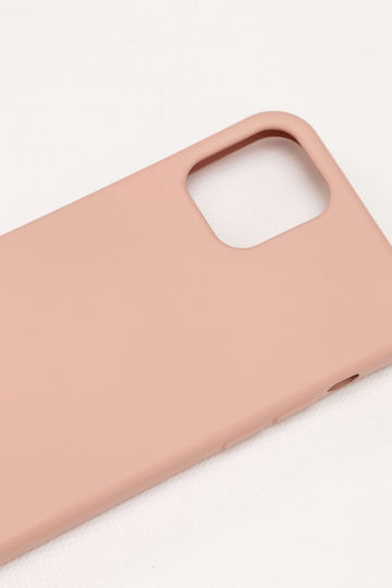 Luigi Strap Umschlag Rückseite Silikon mit Band Rosa (IPHONE 12, IPHONE 12PRO)