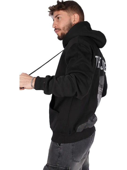 Sweatshirts Für Herren Mit Kapuze Schwarz