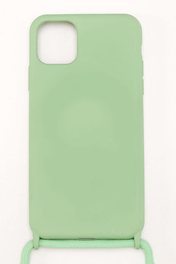 Luigi Back Cover Silicone with Strap Green (IPhone 11ProMax - Apple)