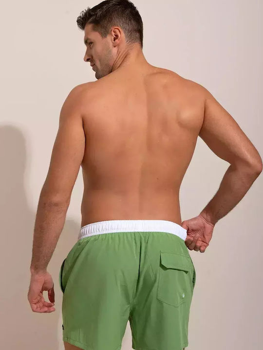 Men's Swimwear Shorts Khaki with Patterns