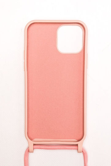 Luigi Back Cover Silicone Pink (IPhone 12ProMax - Apple)