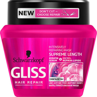 Schwarzkopf Gliss Supreme Length Μάσκα 300ml