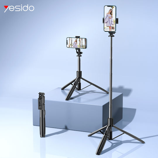 Yesido Black Cell Phone Tripod Selfie Stick