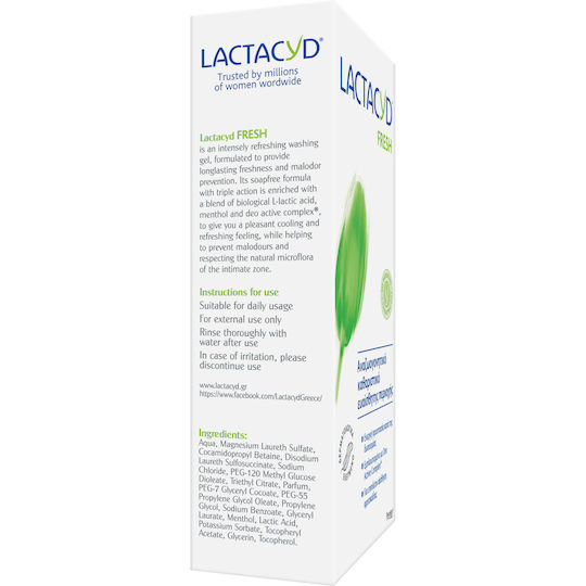 Lactacyd Fresh Washing Lotion 200ml