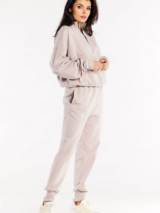 Infinite You Damen-Sweatpants Beige