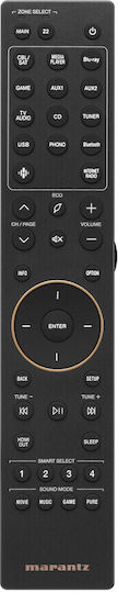 Marantz Cinema 50 Home Cinema Receiver 4K/8K 9 Channels 110W/8Ω 150W/6Ω with HDR and Dolby Atmos Silver