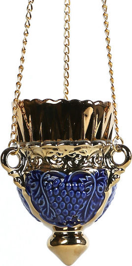 Hanging Oil Lamp Ceramic 44x8x8εκ. INK-403