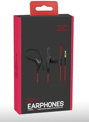 Vakoss Ohrhörer In Ear X-Zero Typ Ear Hook Schwarz