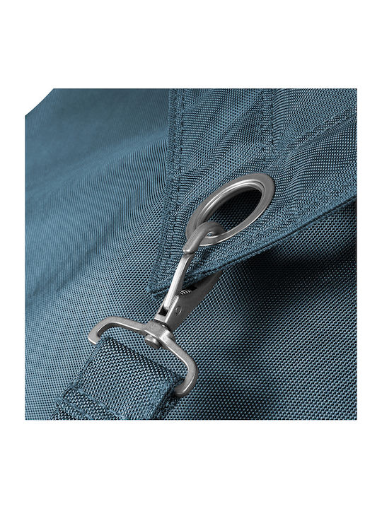 Fotolii Puf Bolster Impermeabil Buggle-up Jeans Albastru Deschis 185x137cm
