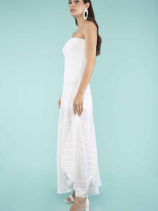 Raffaella Collection Mini Φόρεμα Λευκό