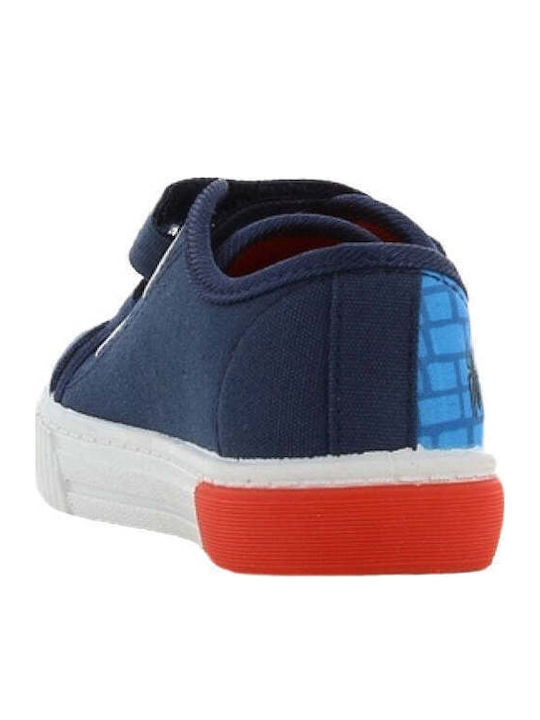 Kids Sneakers with Scratch & Lights Blue