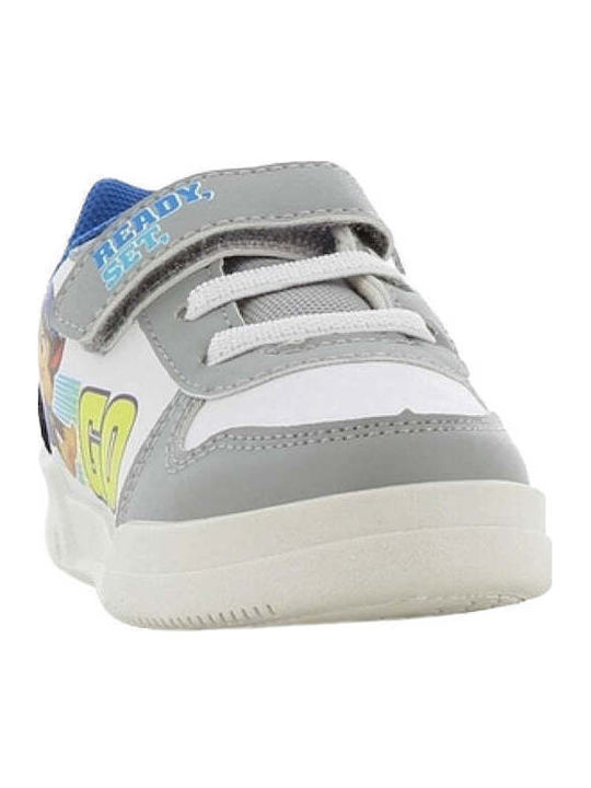 Kids Sneakers with Scratch White