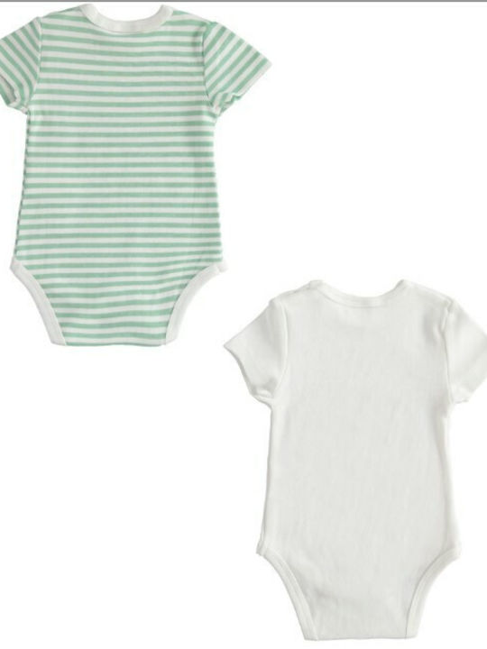 iDO Baby Bodysuit Set green