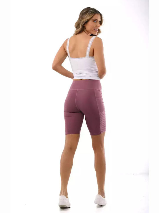 Bonatti Ausbildung Frauen Fahrrad Leggings Hochgeschnitten Burgundisch