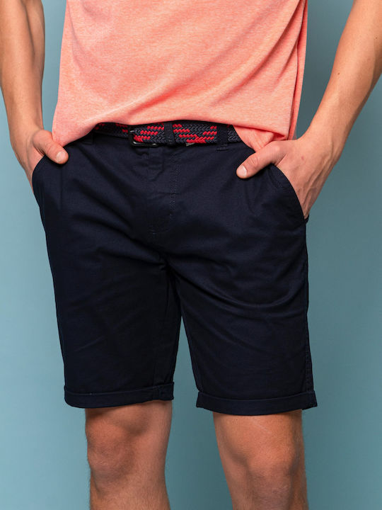 Ανδρική Βερμούδα Chino Navy Μπλε