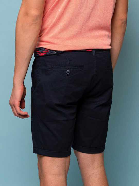 Ανδρική Βερμούδα Chino Navy Μπλε