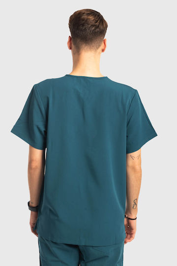 Dr. Scrub Мъжки Медицинска блуза Зелен