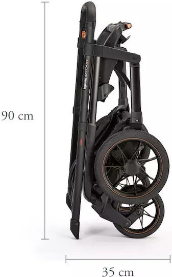 Inglesina Aptica XT Adjustable Baby Stroller Suitable for Newborn Igloo Grey 12.6kg