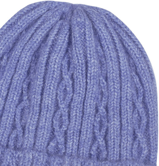 Beanie Frauen Beanie Gestrickt in Blau Farbe