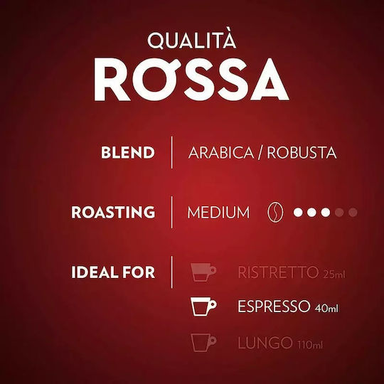 Lavazza Капсули Еспресо Qualita Rossa Съвместими с машина Nespresso 30капси