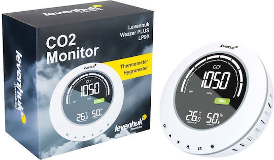 Levenhuk Μετεωρολογικός Σταθμός Plus LP90 Co2