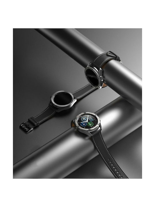 Ringke Bezel Styling Ασημί / Μαύρο για το Galaxy Watch 3 45mm