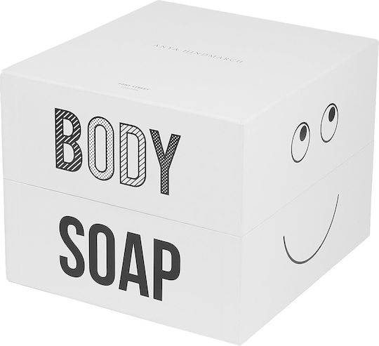 Anya Hindmarch Hands and Body Σετ Αξεσουάρ Μπάνιου Πορσελάνινο Λευκό 2τμχ