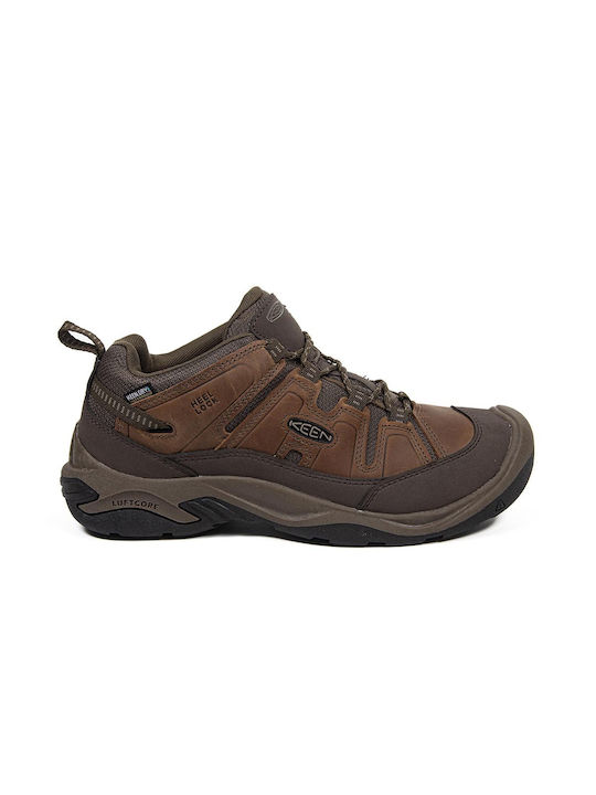 Keen Circadia Men's Hiking Shoes Waterproof Brown