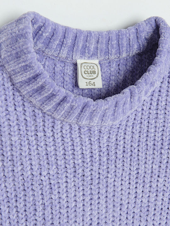 Cool Club Kids' Sweater Long Sleeve Purple