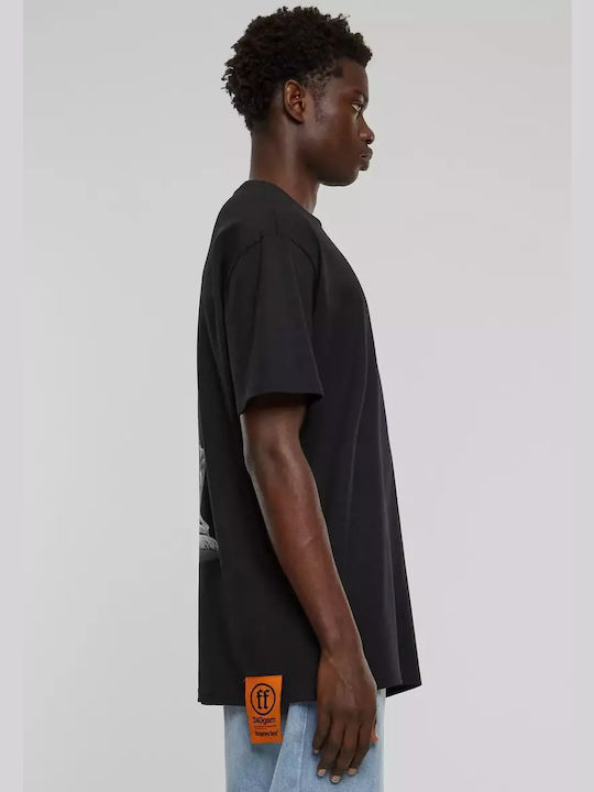 T-shirt Μαυρο