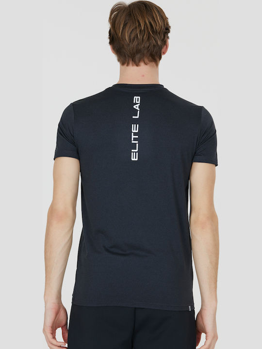 Αθλητικό T-shirt Black Melange