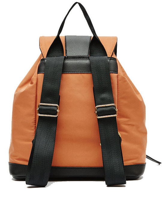 Leather Twist Women's Bag Backpack Orange