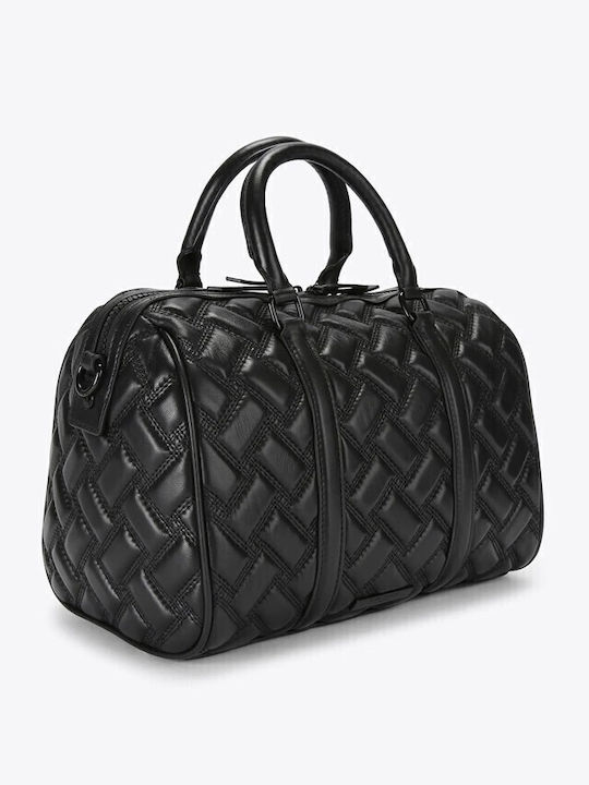 Kensington Geantă Dama Shopper Din Piele Neagră