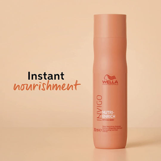 Wella Invigo Nutri Enrich Shampoos Reconstruction/Nourishment for Damaged Hair 1000ml